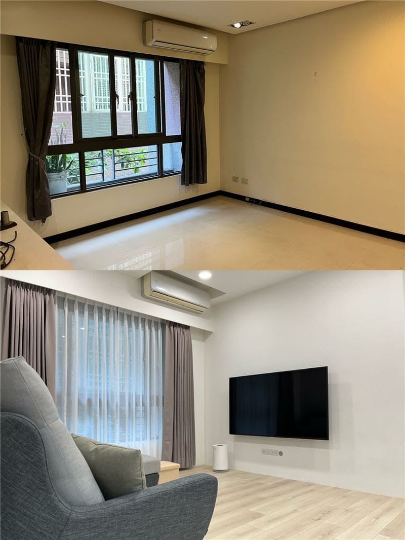 台中舊屋翻新案例-北屯舊屋翻修前後